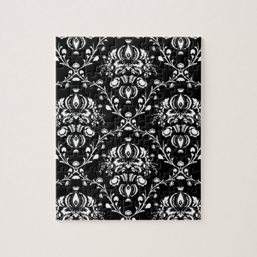 Puzzle Damas noir et blanc (Vertical)