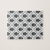 Puzzle Damas noir traditionnel (Horizontal)