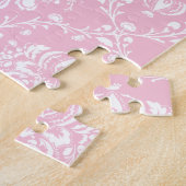 Puzzle Damas rose et blanc (Côté)