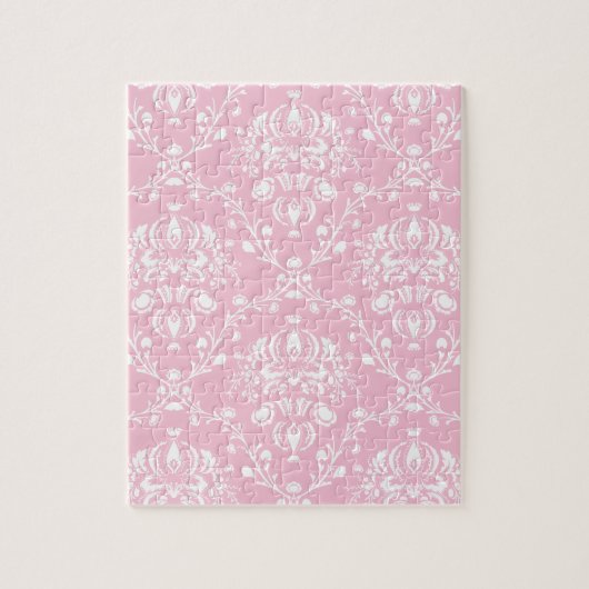 Puzzle Damas rose et blanc (Vertical)