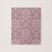 Puzzle Damas violet et blanc (Vertical)