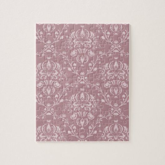 Puzzle Damas violet et blanc (Vertical)