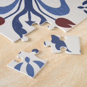 Puzzle Damask Majolica Poterie Design Carreaux (Côté)