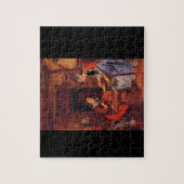 Puzzle Dame âgée vendant des maîtres de Néerlandais de (Vertical)