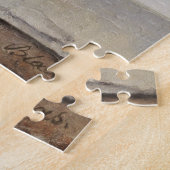 Puzzle Dame au éventail rouge (d'Eugène de Blaas) (Côté)