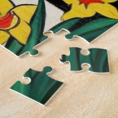 Puzzle Dame avec chat noir (Côté)