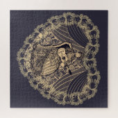 Puzzle Dame avec guitare (Horizontal)