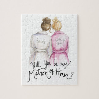 Puzzle Dame de honneur ? Domestique de petit pain de Bl