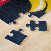 Puzzle Dame des cétacés avec des cils (Côté)