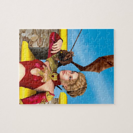 Puzzle Dame Dragon (Horizontal)