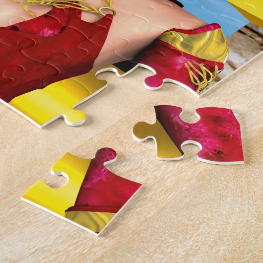 Puzzle Dame Dragon (Côté)