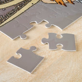 Puzzle Dame et colombe indiennes (Côté)