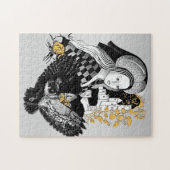 Puzzle Dame et hibou (Horizontal)