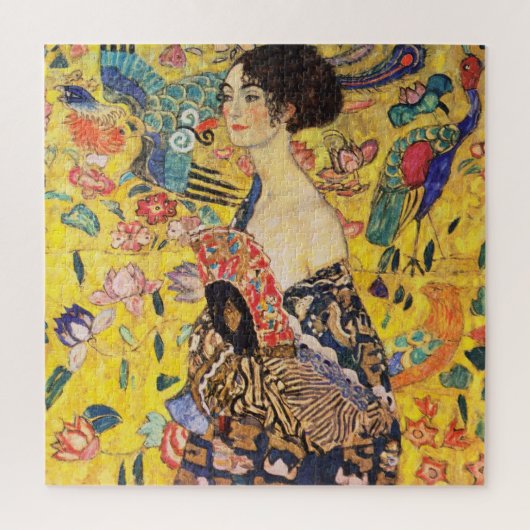 Puzzle Dame Gustav Klimt Avec Ventilateur (Vertical)
