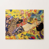 Puzzle Dame Gustav Klimt avec ventilateur (Horizontal)
