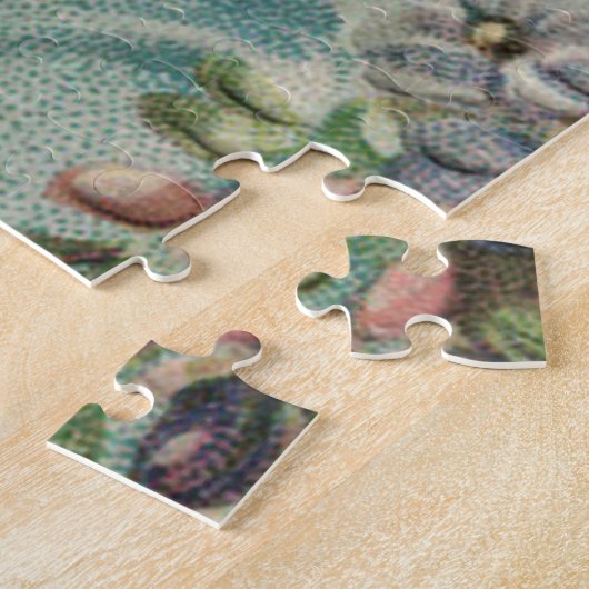 Puzzle Dame victorienne avec fleurs roses dans ses cheveu (Côté)