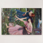 Puzzle Dames à cueillir des Roses, John William Waterhous (Horizontal)