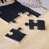 Puzzle dames de Noël art déco rétro (Côté)