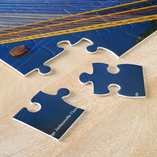 Puzzle Dames Point Bridge Jacksonville Floride. (Côté)