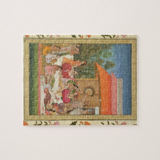 Puzzle Dames se régalant, du petit album de Clive (Horizontal)