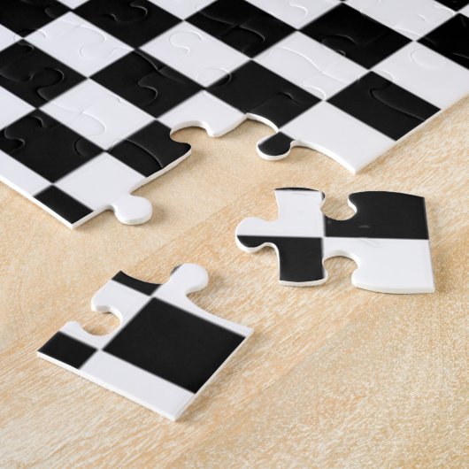 Puzzle Damier d'illusion (Côté)