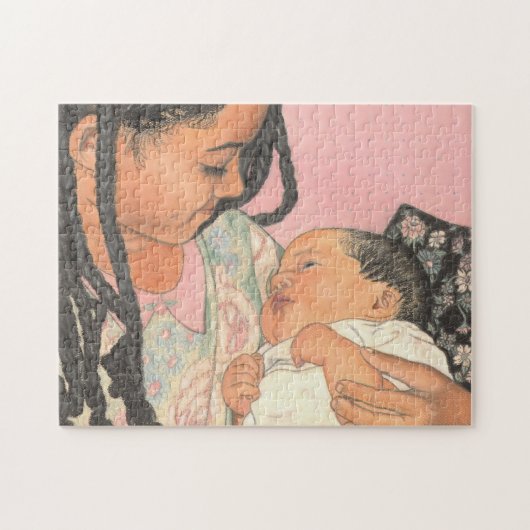 Puzzle d'amour de soeurs (Horizontal)