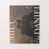 Puzzle d'amour des couples (Vertical)