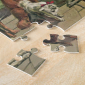 Puzzle d'amoureux de les chiens (Côté)