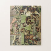 Puzzle d'amoureux de les chiens (Vertical)