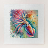 Puzzle Dana Squid 080824AREF103 - Watercolor (Horizontal)