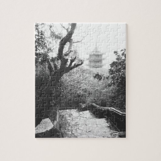 Puzzle Danang Vietnam, vue du temple Marble Mountain (Vertical)
