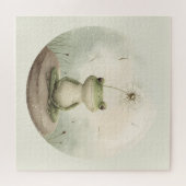 Puzzle Dandelion de méditation de grenouille (Horizontal)