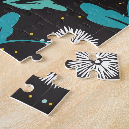 Puzzle Dandelion de printemps Fleurs et design Feuille (Côté)