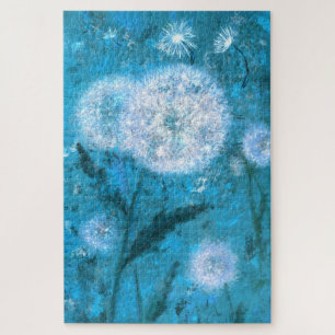 Puzzle Dandelions en Lune Lumière - Peinture d'art origin