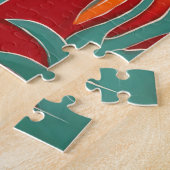 Puzzle d'âne coloré du sud-ouest (Côté)