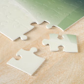 Puzzle Danemark affiche de voyage "Pour skier" (Côté)
