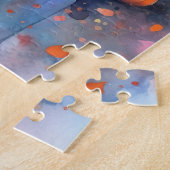Puzzle Danemark Halloween avec citrouilles effrayant (Côté)