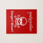 Puzzle Danger ! ! Les mines ! ! SYMBOLE ☠ Cambodgien Khme (Horizontal)