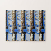 PUZZLE D'ANGES BLEUS (Horizontal)