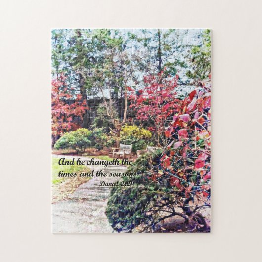 Puzzle Daniel 2:21 - Et il change (Vertical)