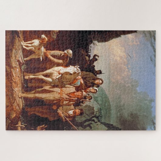 Puzzle Daniel Boone escorte les colons (Horizontal)