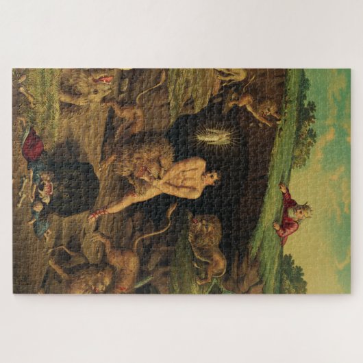 Puzzle Daniel dans le Den des Lions (Horizontal)