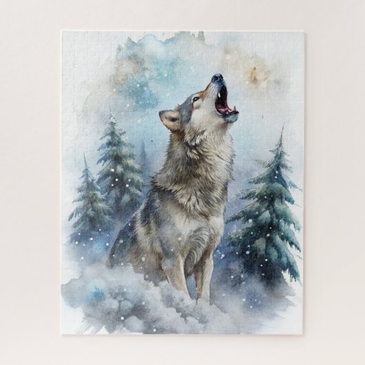 Puzzle d'animal de neige (Vertical)