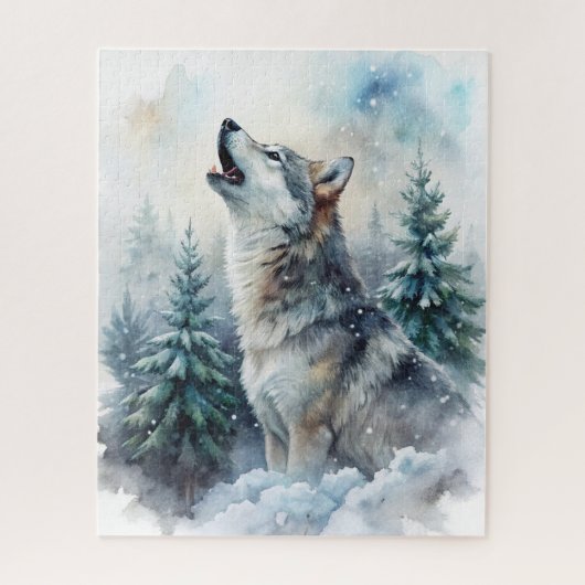 Puzzle d'animal de neige (Vertical)