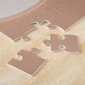 Puzzle dans graphique abstrait élégant (Côté)
