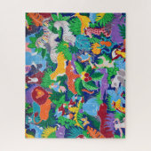 Puzzle Dans la jungle (Vertical)