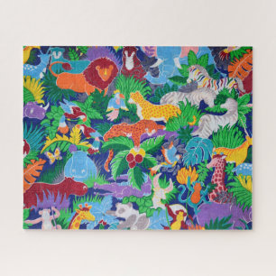 Puzzle Dans la jungle