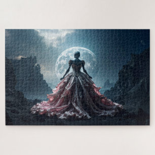 Puzzle Dans la lueur de la lune