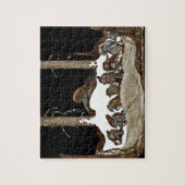 Puzzle Dans la nuit de Noël - (Vertical)