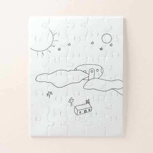 Puzzle Dans le ciel (Vertical)